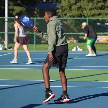 Professional Long Handle Pickleball Rackets Hand