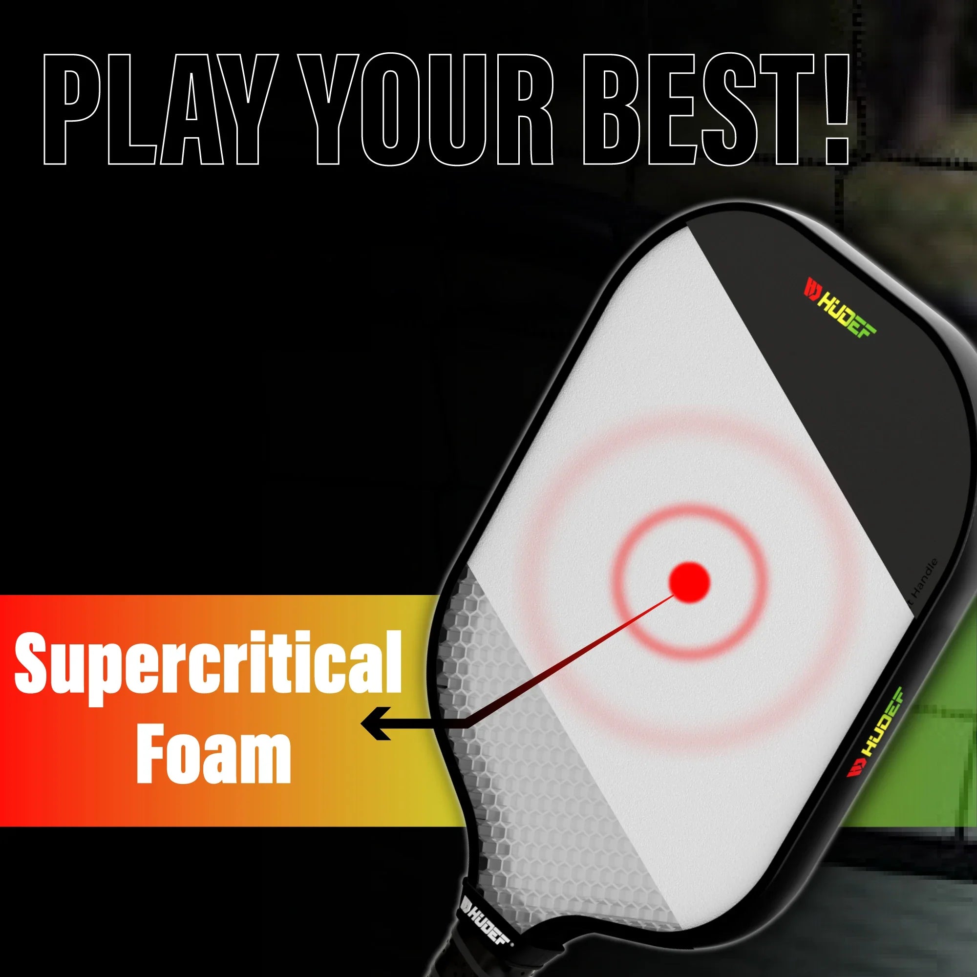 Good Dense Pattern Pickleball Rackets Stress – Hudef Sport