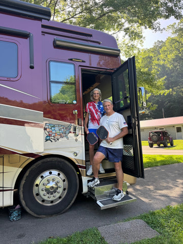 Camping and Dinking