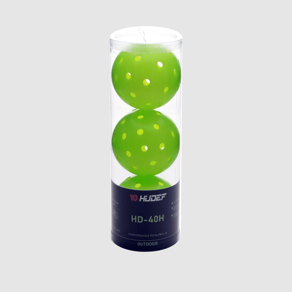 HUDEF HD-40H Outdoor Pickleball Balls (3 pack)