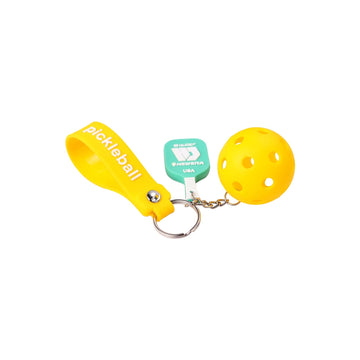 HUDEF Pickleball Keychain