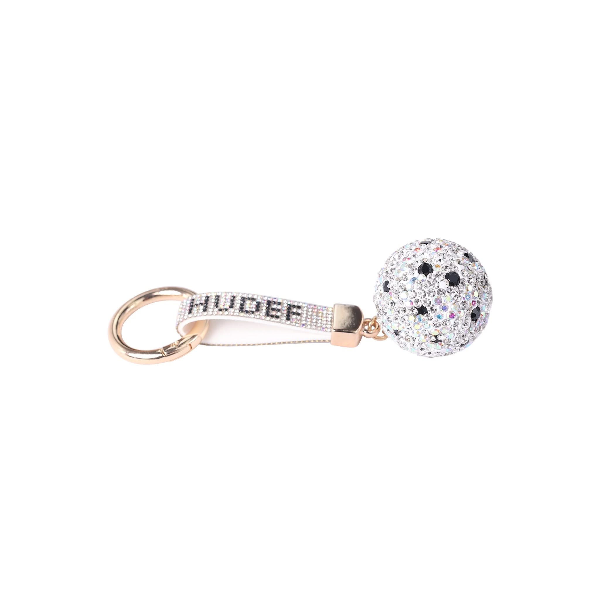 HUDEF Pickleball Crystal Keychain