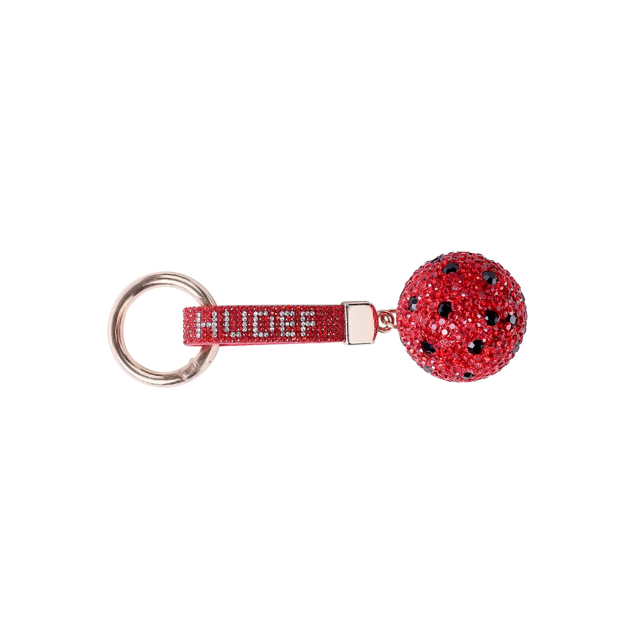 HUDEF Pickleball Crystal Keychain