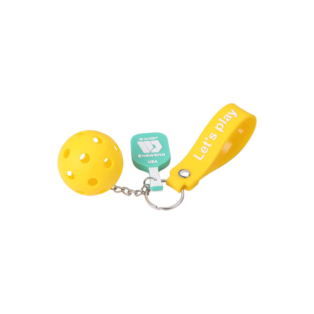 HUDEF Pickleball Keychain