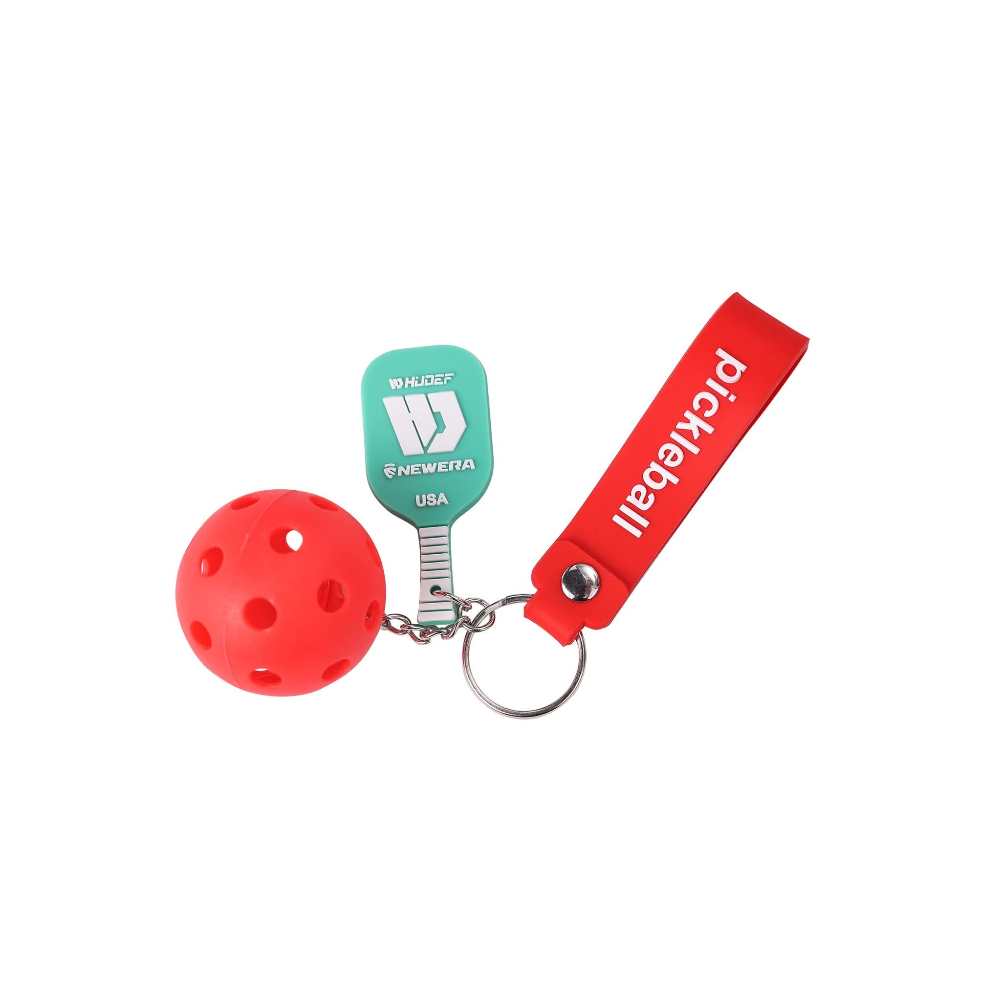 HUDEF Pickleball Keychain