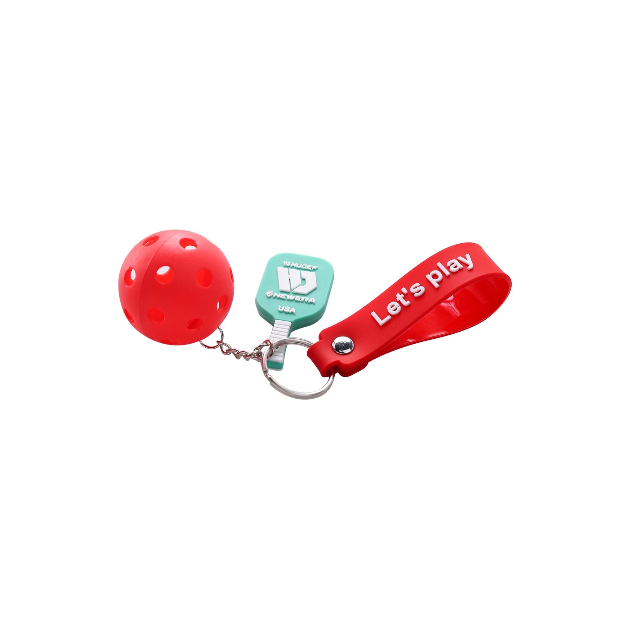 HUDEF Pickleball Keychain