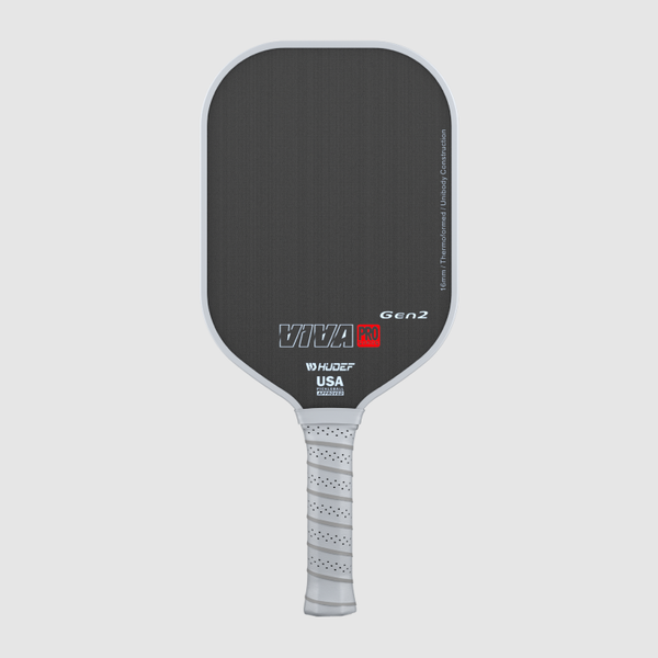 Hudef Viva Pro™ Gen2 Elongated Thermoformed Pickleball Paddle (Carbon Fiber)
