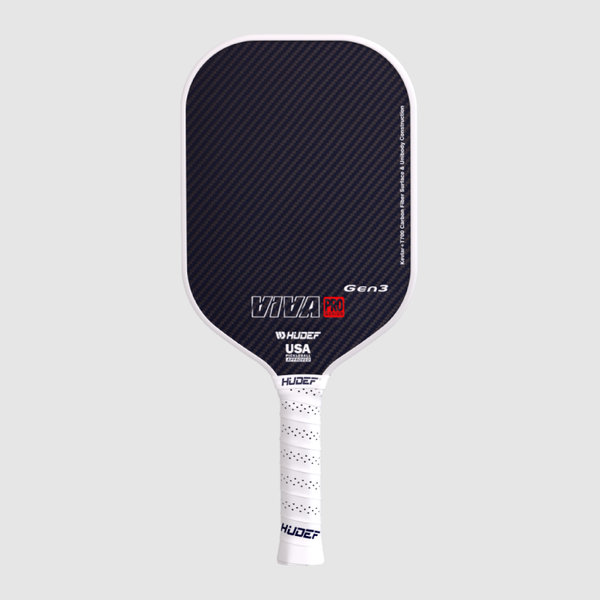 Hudef Viva Pro™ Gen3 Thermoformed Elongated Pickleball Paddle (Kevlar)