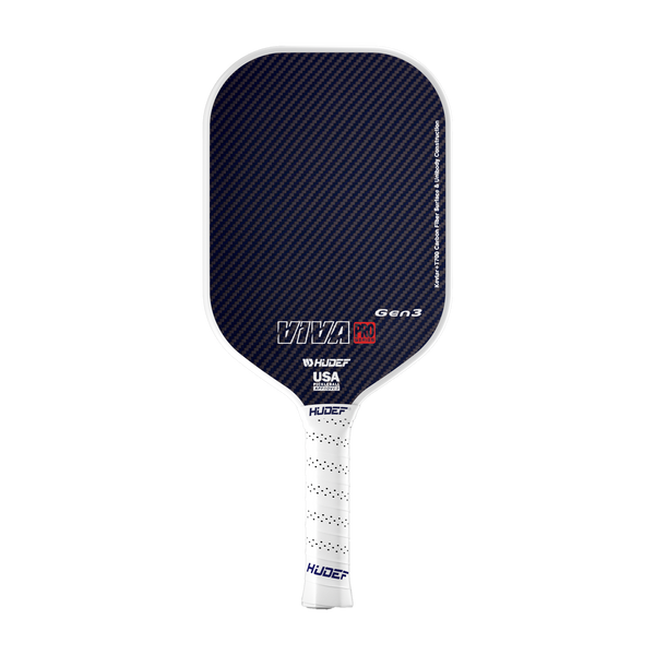 Hudef Viva Pro™ Gen3 Thermoformed Elongated Pickleball Paddle (Kevlar)