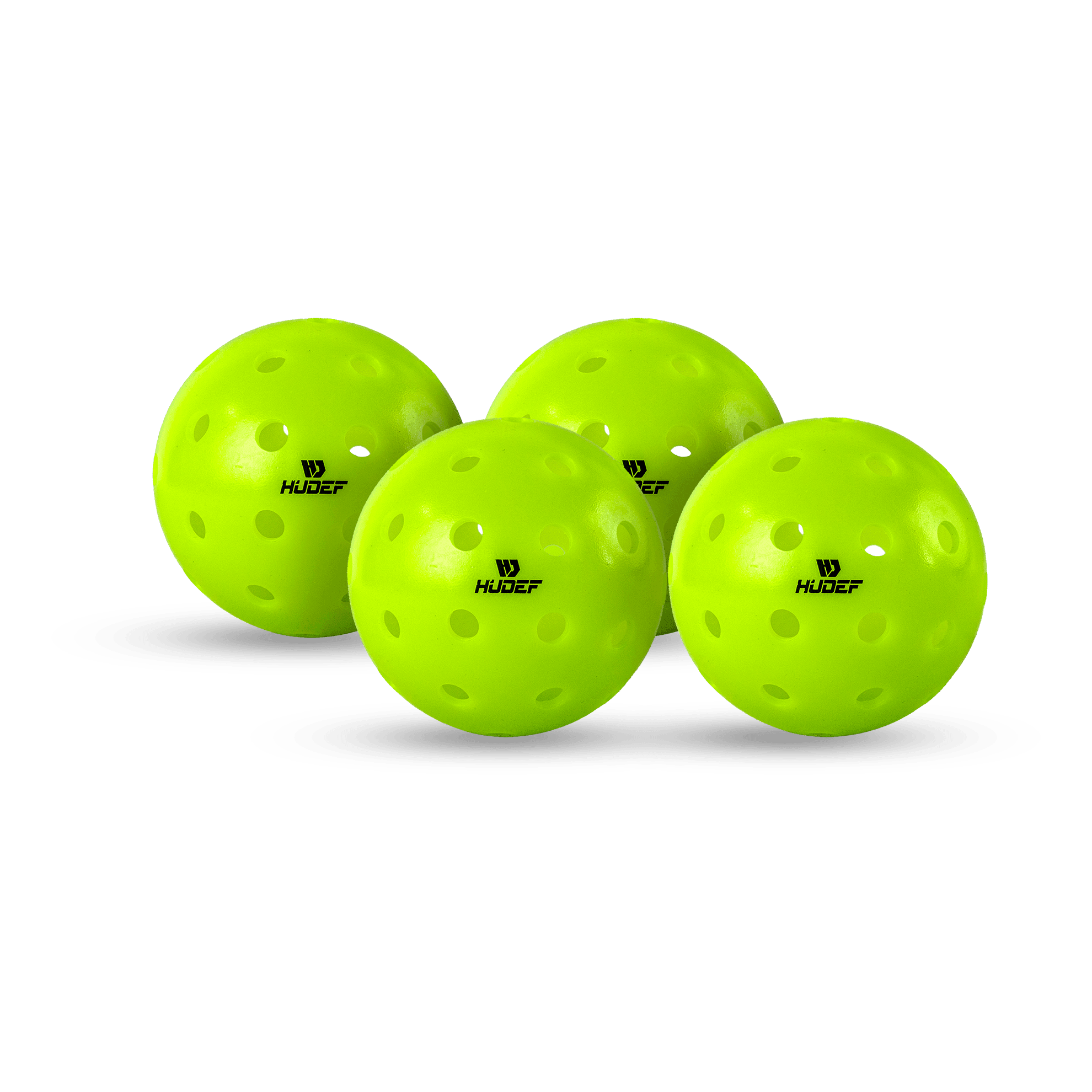 HUDEF HPJ Pickleball Paddles & USA Pickleball (USAPA) Approved Outdoor Balls Set - Hudef Sport