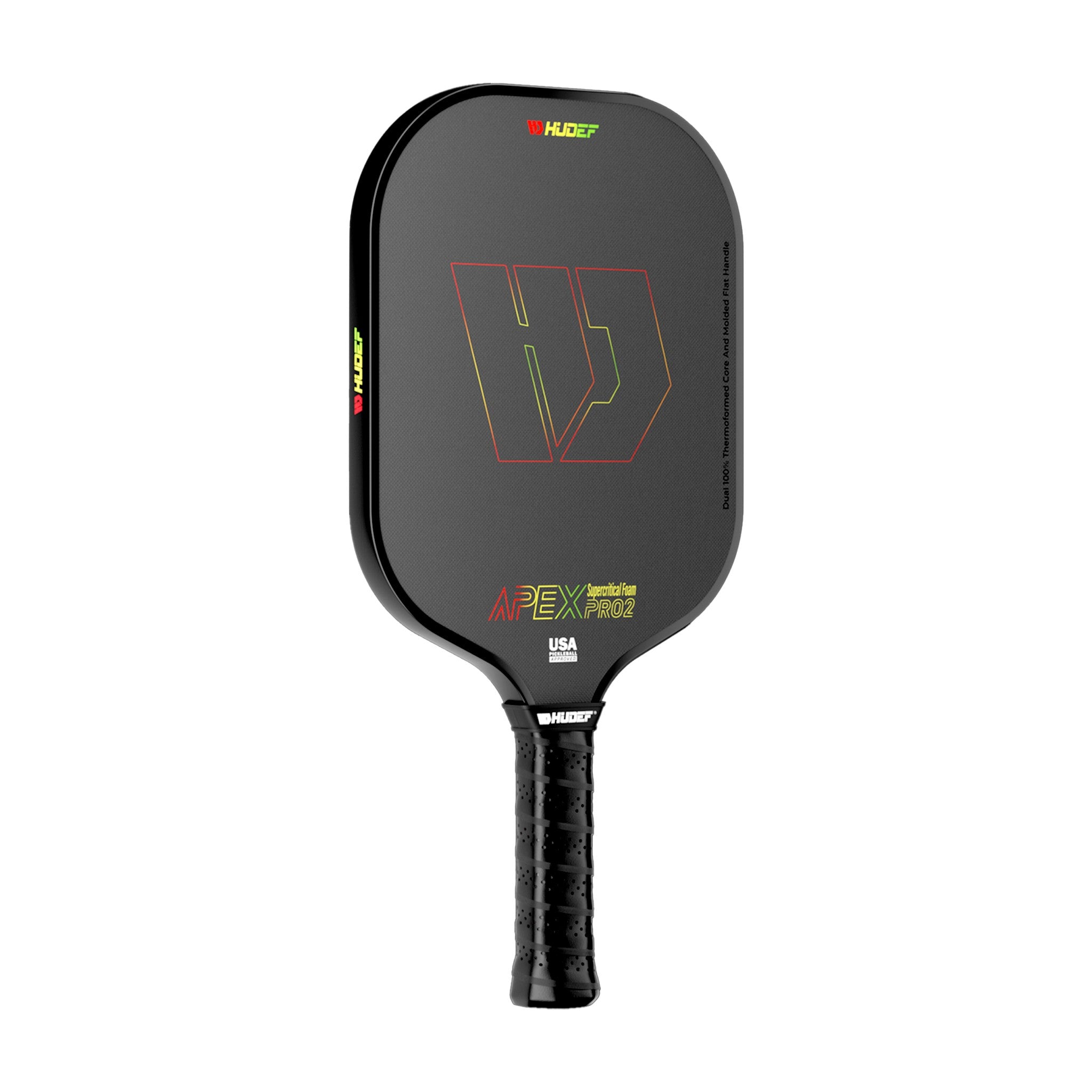 Hudef Apex Pro2 Wide Body Pickleball Paddle – 16mm