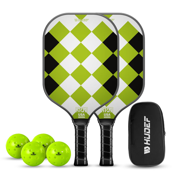 HUDEF HPJ3 USA Pickleball (USAPA) Approved  Pickleball Paddles Set