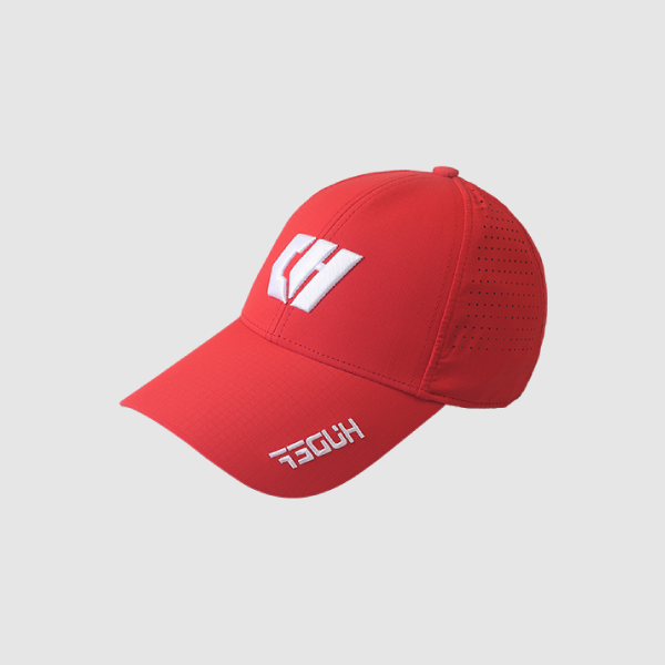 Hudef Men's Red Running Hat