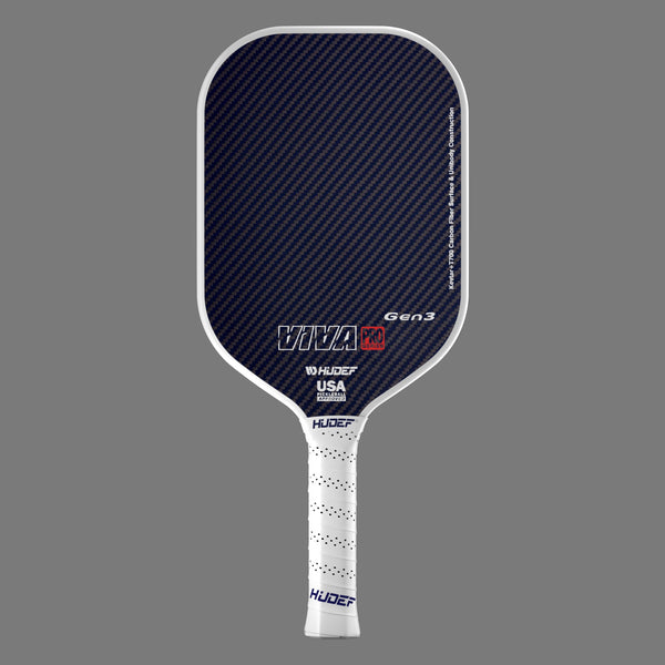 Hudef Viva Pro™ Gen3 Thermoformed Elongated Pickleball Paddle (Kevlar)