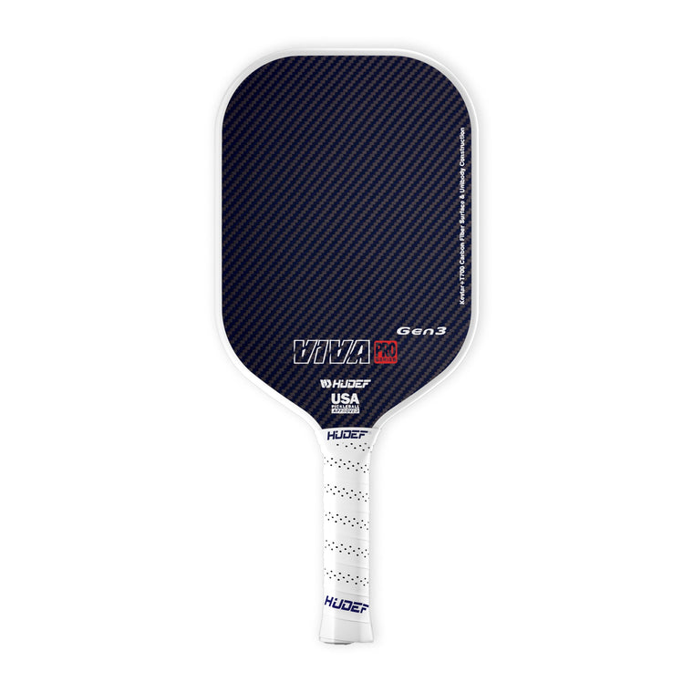 Hudef Viva Pro™ Gen3 Elongated Pickleball Paddle (Kevlar)