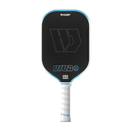 Hudef Viva SCF1 Elongated Pickleball Paddle – Blue 16mm (USAP Approved)