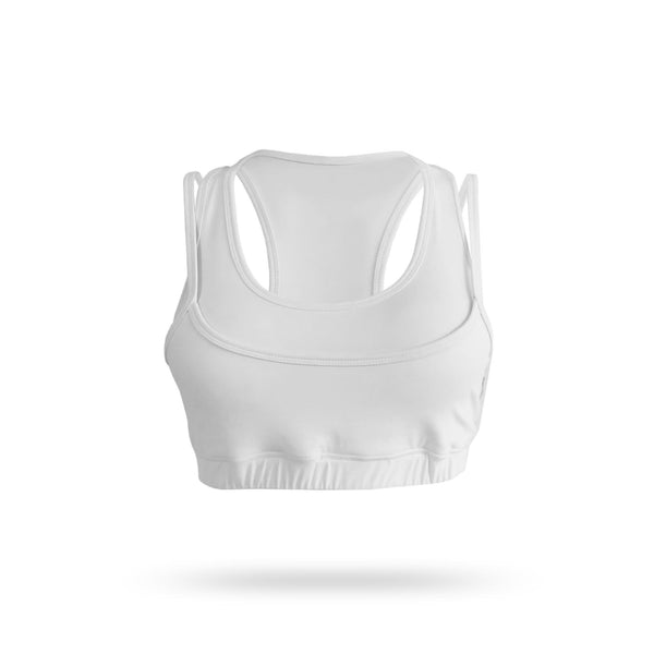 Women's Luxe Novelty Tank Top White - Hudef Sport
