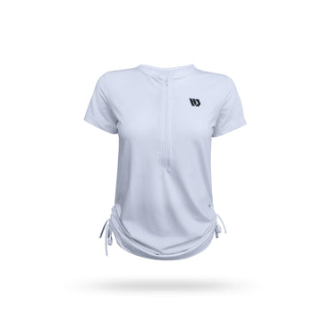 Women's Zippered T-shirt - Hudef Sport