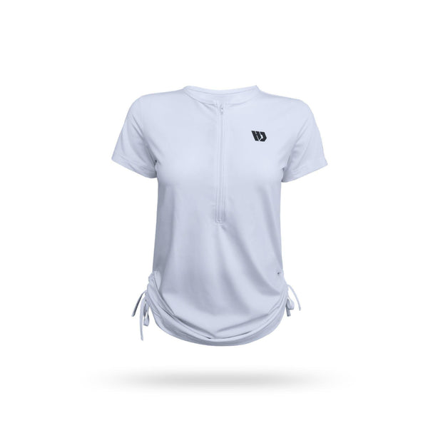 Women's Zippered T-shirt - Hudef Sport